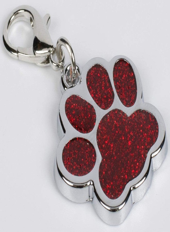 KsPups Pets paw Shape Collar I Pendant | Glitter Shiny and I Attractive Rust Proof Identification tag | Nice & Cute Locket for I Dogs & Cats -1Pcs Color A s Per Available - Image 2